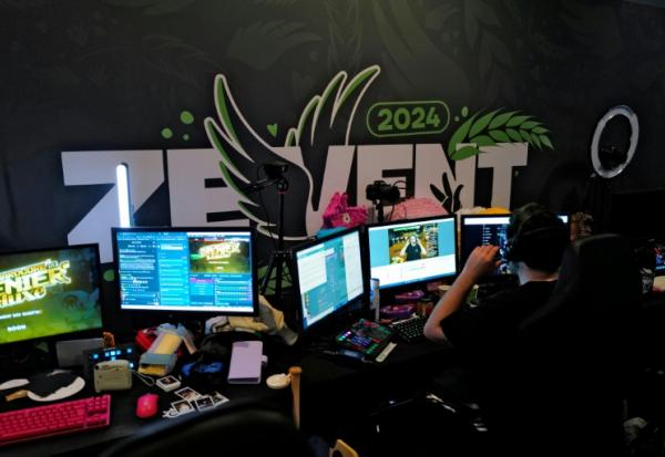 Marathon caritatif du jeu vidéo Zevent, le 8 septembre 2024 à Montpellier