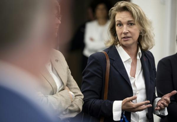 La secrétaire générale de la CFDT Marylise Léon, à Strasbourg, le 10 juin 2026