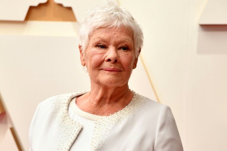 L'actrice britannique Judi Dench à la 94ème cérémnonie des Oscars à Hollywood, en Californie le 27 mars 2022 