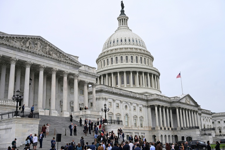 Le Capitole, siège du Congrès américain, à Washington, aux Etats-Unis, le 30 septembre 2025