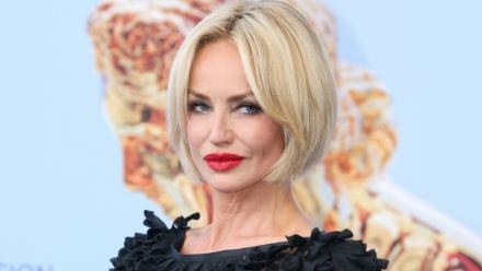 La mannequin Adriana Karembeu à Monaco, le 17 juin 2025