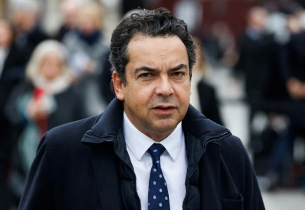 Le journaliste Patrick Cohen, le 14 février 2024 à Paris