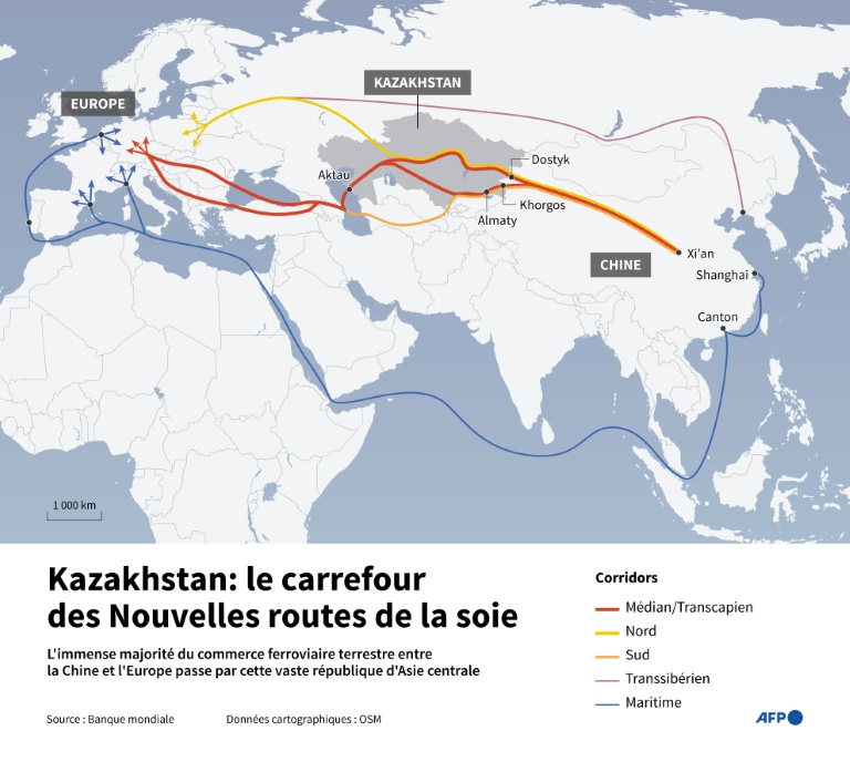 Kazakhstan: le carrefour des Nouvelles routes de la soie