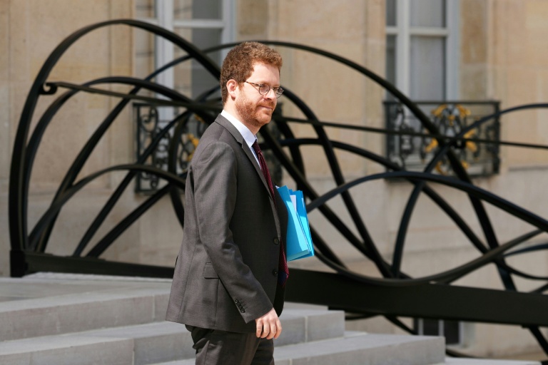 Le ministre de l'Action et des Comptes publics, David Amiel, à la sortie de l'Elysée, le 22 juillet 2026 à Paris