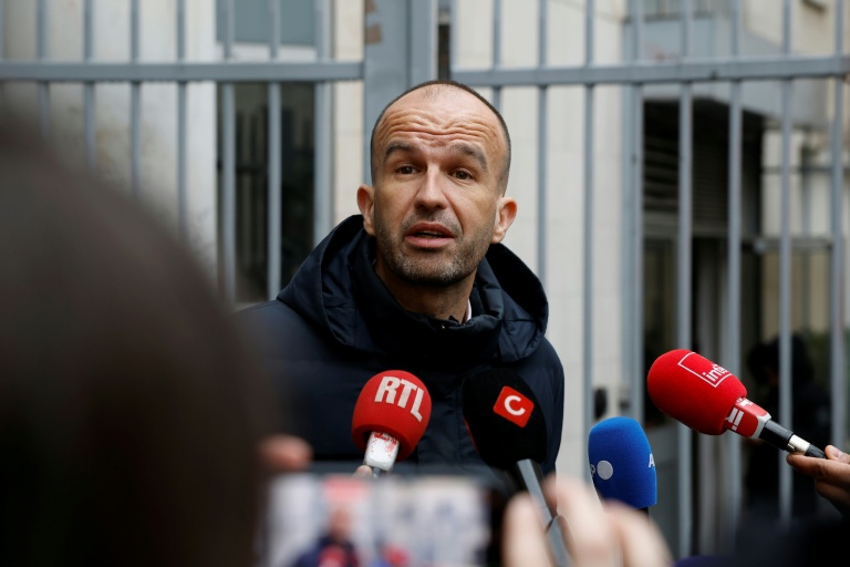 Manuel Bompard, coordinateur national de La France insoumise, à Paris le 18 février 2026