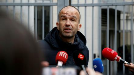 Manuel Bompard, coordinateur national de La France insoumise, à Paris le 18 février 2026