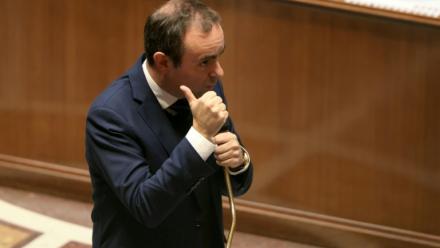 Le Premier ministre Sébastien Lecornu à l'Assemblée nationale le 9 décembre 2025