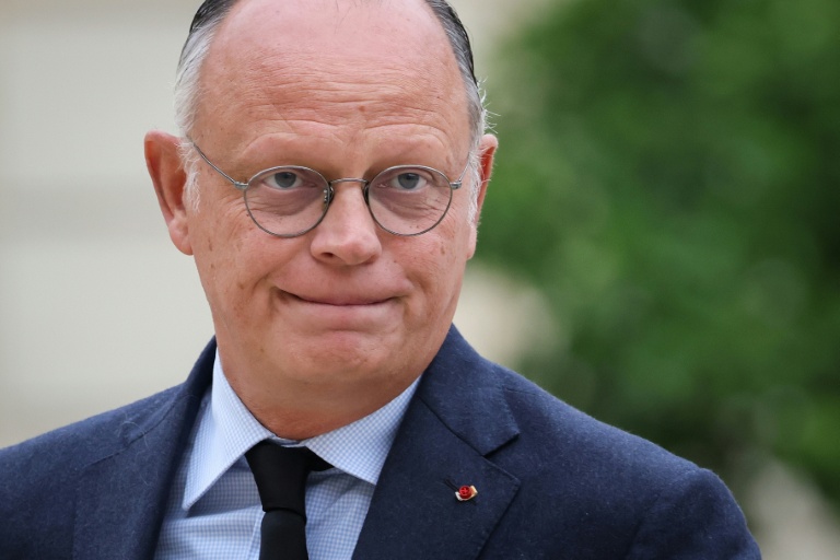 Le président du parti Horizons, Edouard Philippe, le 10 octobre 2025 à Paris