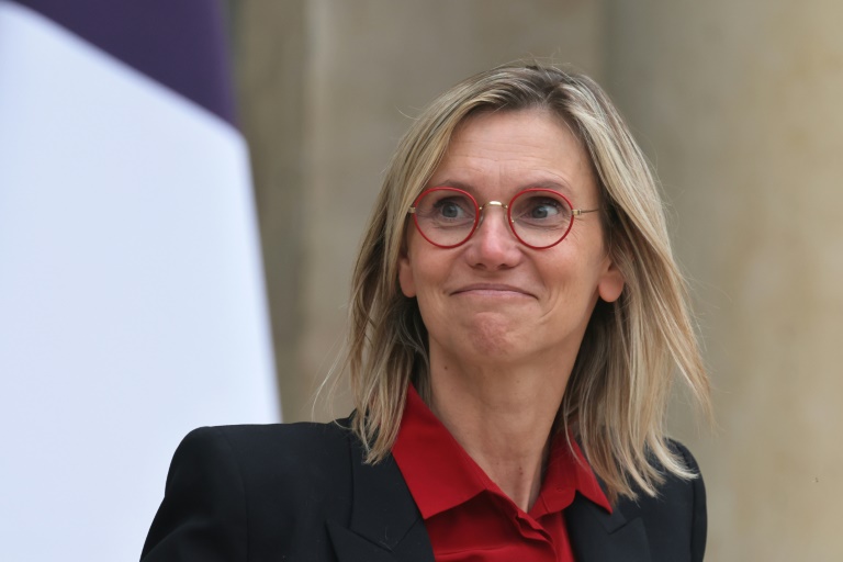 La ministre de la Transition écologique, Agnès Pannier-Runacher, à la sortie de l'Elysée, le 3 septembre 2025 à Paris
