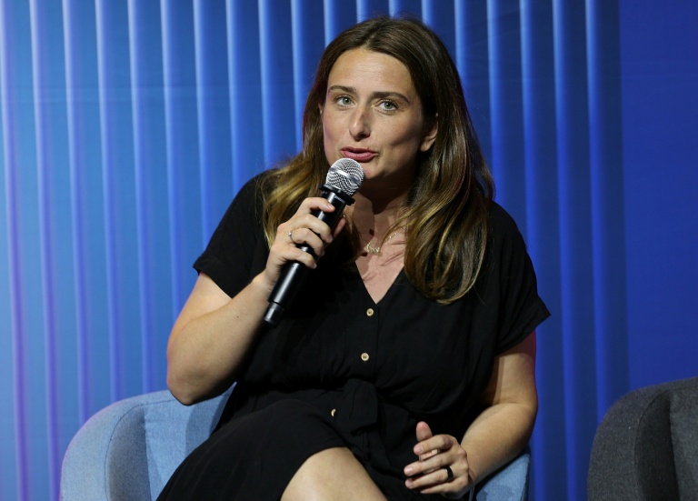 La cheffe des Ecologistes, Marine Tondelier, le 23 juin 2026 à Paris