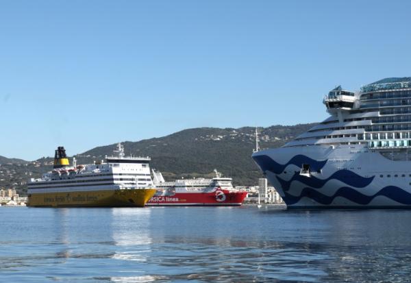 Le port d'Ajaccio le 7 avril 2026