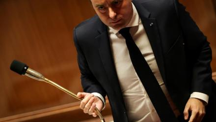 Le Premier ministre Sébastien Lecornu à l'Assemblée nationale le 31 mars 2026 à Paris