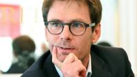 Le maire socialiste de Rouen, Nicolas Mayer-Rossignol, à Paris le 25 avril 2025