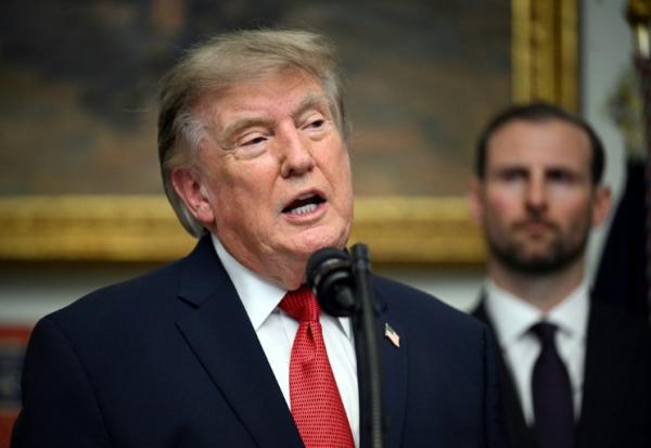 Le président américain Donald Trump à la Maison Blanche, le 19 août 2026 à Washington