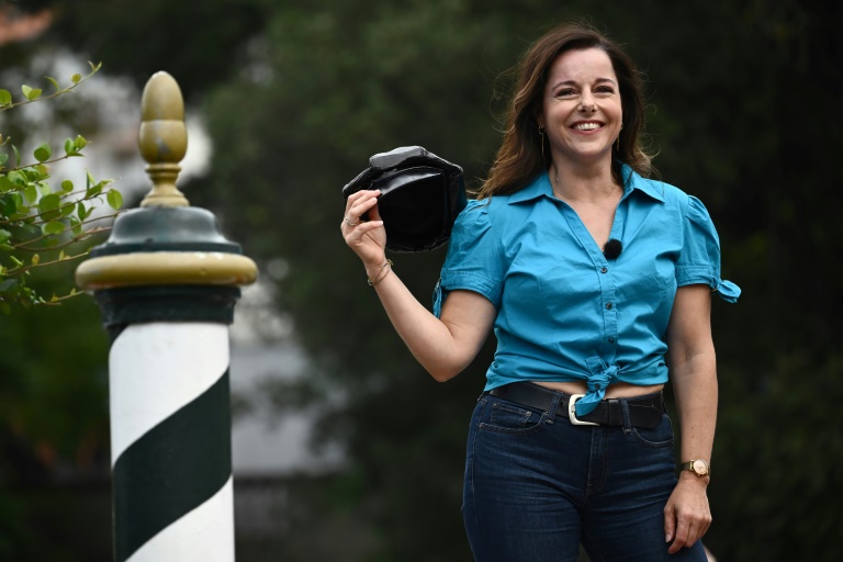 Laure Calamy au festival international de Venise, le 1 septembre 2022