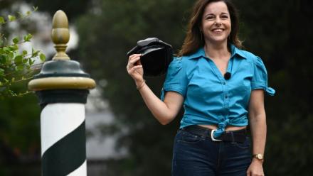 Laure Calamy au festival international de Venise, le 1 septembre 2022
