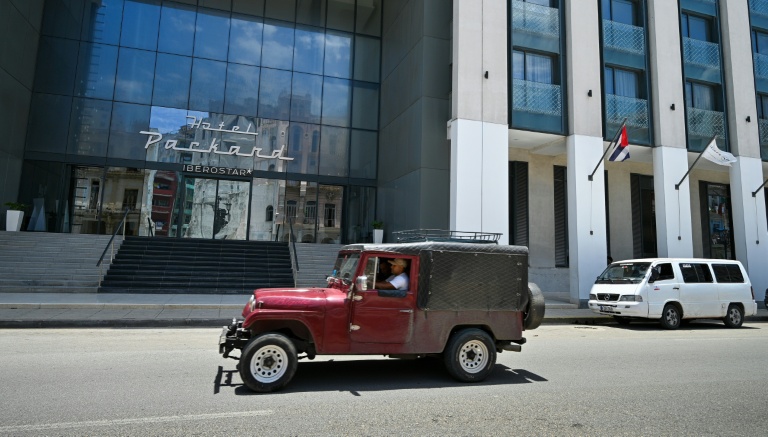 L'hôtel Iberostar Packard à La Havane, le 2 juin 2026 à Cuba