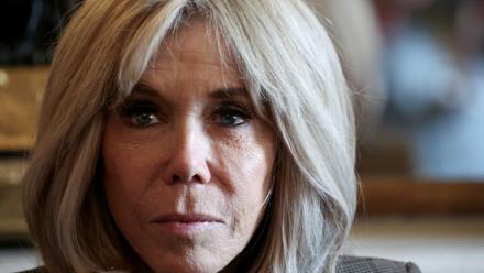 Brigitte Macron lors d'une cérémonie au ministère de la Culture à Paris le 12 mai 2025