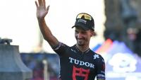 Julian Alaphilippe lors de la présentation des équipes à la veille du départ de la 112e édition du Tour de France à Lille, le 3 juillet 2025 