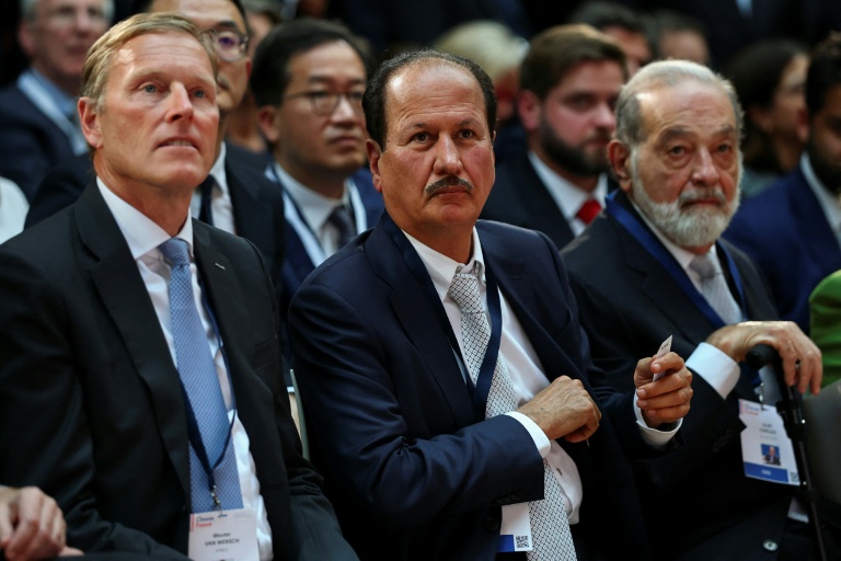 L'homme d'affaires émirati et fondateur de DAMAC Properties, Hussain Sajwani, participe au 