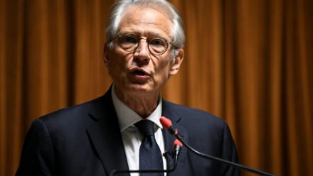 Dominique de Villepin le 27 mars 2026, à Paris