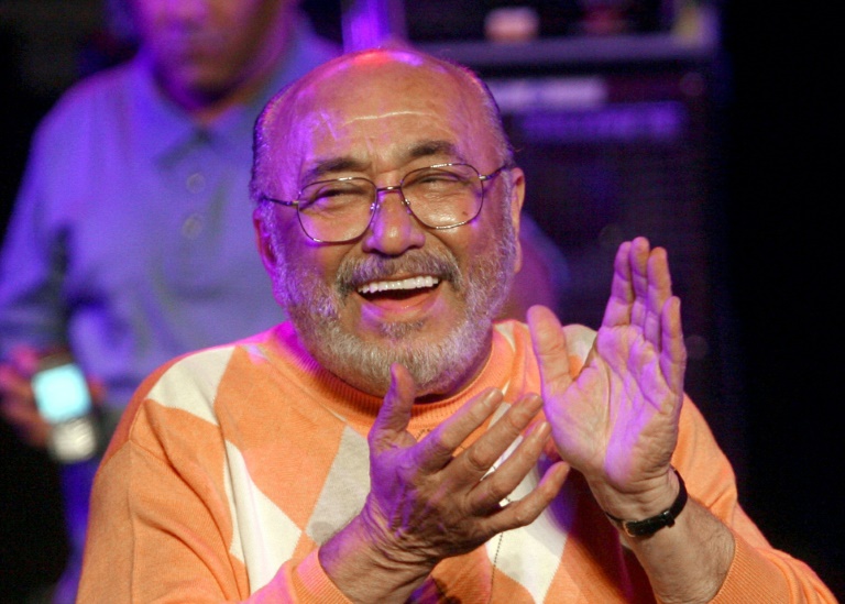 Eddie Palmieri pendant le festival Fiest'A à Séte, en France, le 2 août 2009