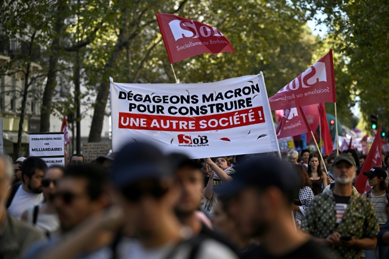 La manifestation à Paris le 18 septembre 2025