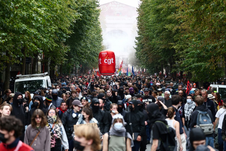 La manifestation du 18 septembre 2025, à Lille