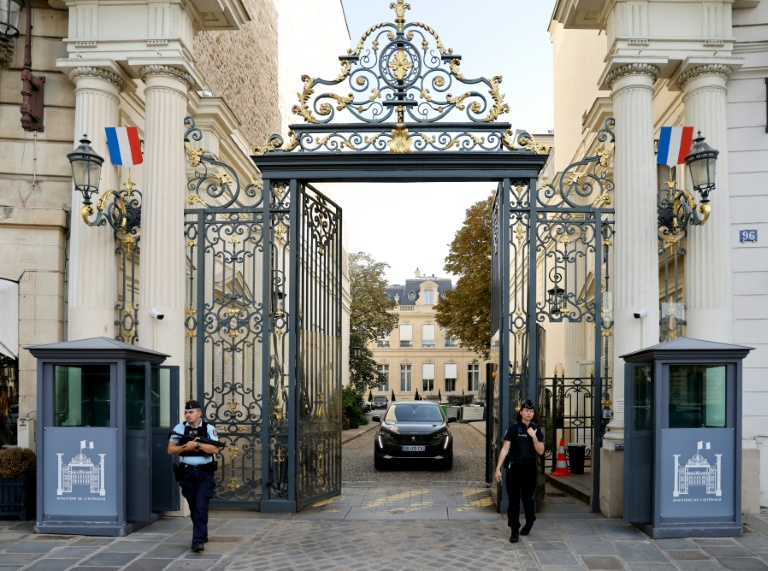 L'entrée du ministère de l'Intérieur à Paris, le 6 septembre 2023
