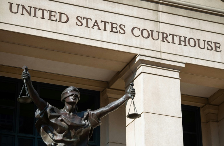 Le tribunal d'Alexandria, en Virginie, le 15 août 2018 aux Etats-Unis