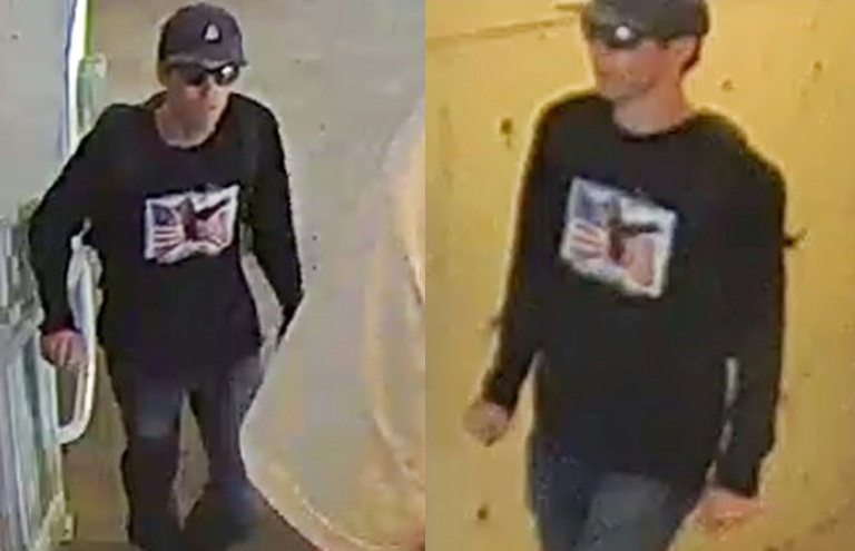 Photographies fournies par le FBI d'un suspect dans l'enquête sur la mort de Charlie Kirk le 10 septembre 2025, dans l'Utah, aux Etats-Unis