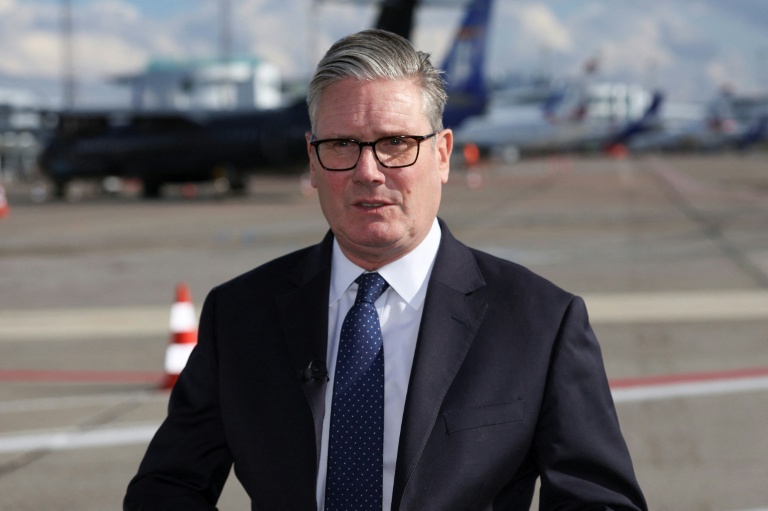 Le Premier ministre britannique Keir Starmer à Copenhague après l'attaque à l'extérieur de la synagogue d'Heaton Park, à Manchester, en Angleterre, le 2 octobre 2025