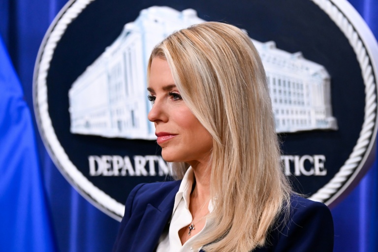La ministre américaine de la Justice, Pam Bondi à Washington, le 6 février 2026