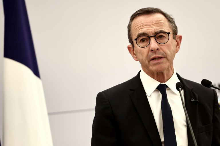 Le ministre de l'Intérieur Bruno Retailleau, le 10 septembre 2025 à Paris
