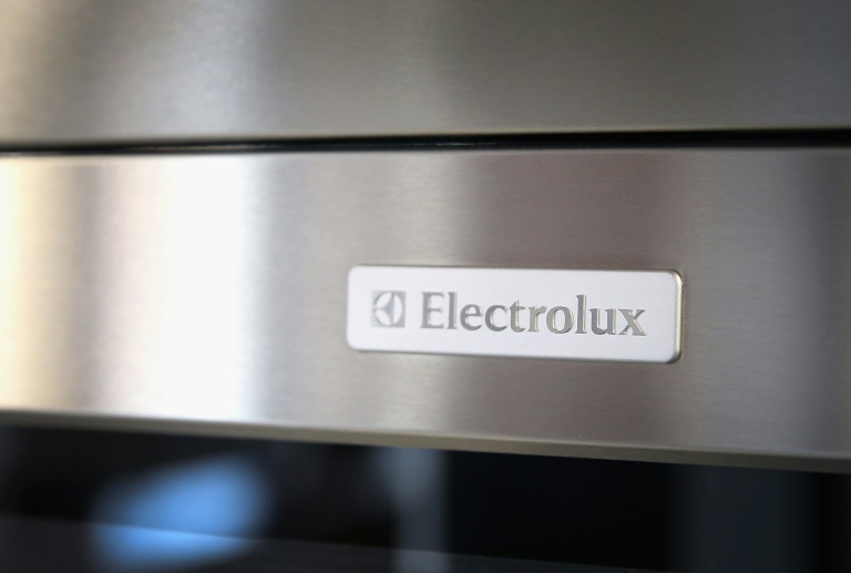 Un four micro-ondes Electrolux le 8 septembre 2014 à Chicago (Illinois)