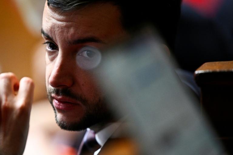 Le député RN Jean-Philippe Tanguy à l'Assemblée nationale le 20 mai 2026, à Paris