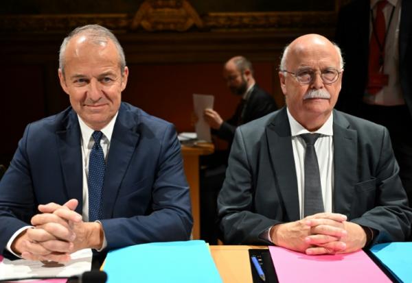  Jean-François Husson et Claude Raynal au Sénat le 7 novembre 2024