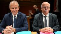  Jean-François Husson et Claude Raynal au Sénat le 7 novembre 2024