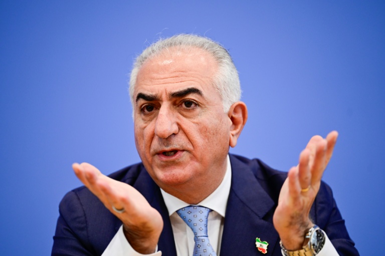 Reza Pahlavi, le fils du shah déchu d’Iran, à Berlin le 23 avril 2026.