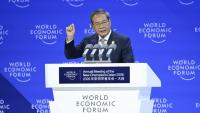 Le Premier ministre chinois Li Qiang, le 24 juin 2026 à Dalian, en Chine