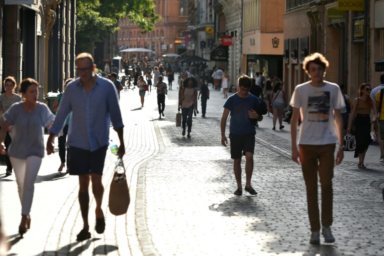 Une rue à Toulouse le 4 juillet 2016