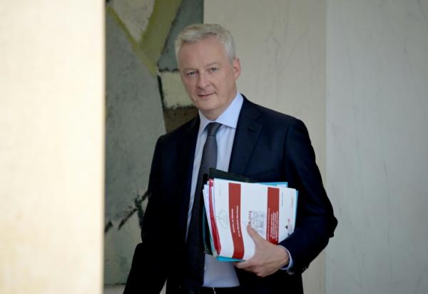 Bruno Le Maire, à la sortie de l'Elysée, le 26 juin 2024 à Paris