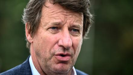 Yannick Jadot à Artigues-près-Bordeaux en Gironde, le 26 juin 2026