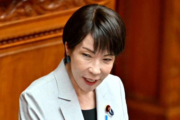 La Première ministre japonaise Sanae Takaichi, le 8 mai 2026 à Tokyo