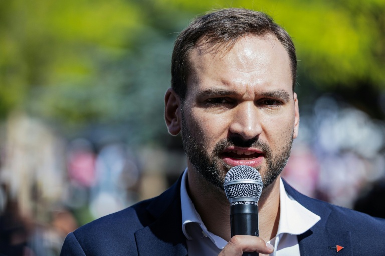 Le député LFI Ugo Bernalicis, à la Braderie de Lille le 6 septembre 2025