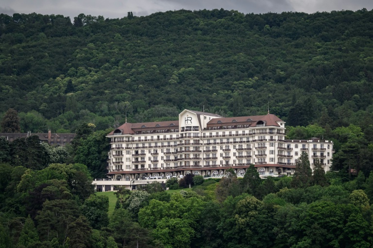 L'hôtel Royal d'Evian-les-Bains, le 10 juin 2026 en Haute-Savoie