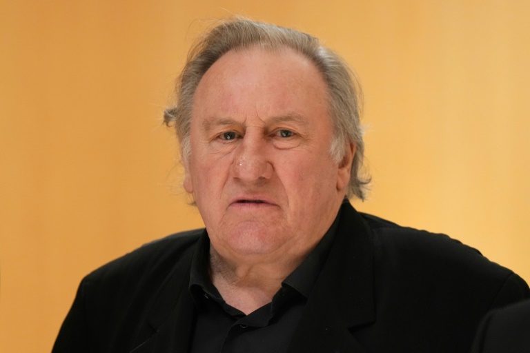 Gérard Depardieu au tribunal de Paris le 26 mars 2025