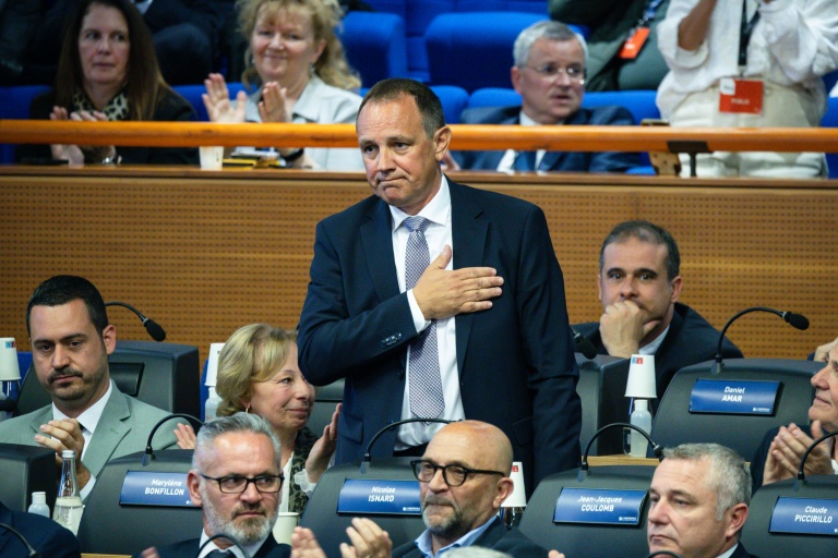 Nicolas Isnard, président de la métropole Aix-Marseille-Provence, à Marseille le 7 avril 2026