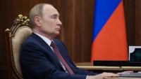 Le président russe Vladimir Poutine à Moscou, le 18 août 2025