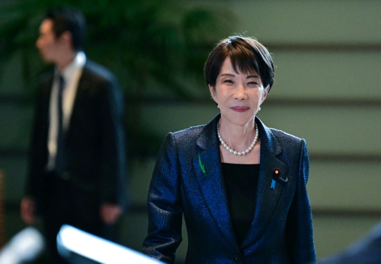 La Première ministre japonaise Sanae Takaichi à Tokyo, le 15 avril 2026